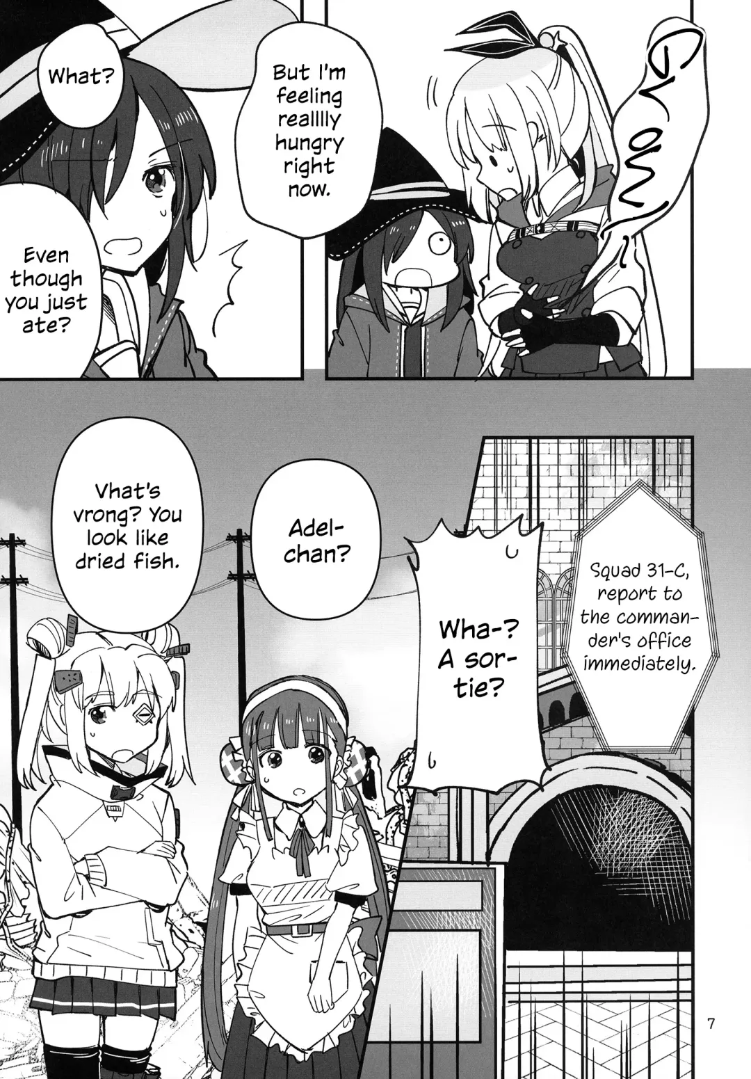 [Sanpatisiki] Shinobanu Ninja wa Kuishinbou | The Not-So Stealthy Ninja is a Glutton Fhentai - Page 7