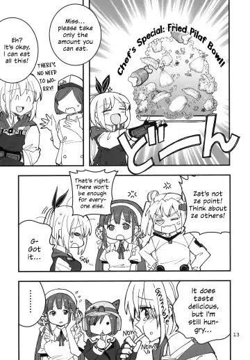 [Sanpatisiki] Shinobanu Ninja wa Kuishinbou | The Not-So Stealthy Ninja is a Glutton Fhentai - Page 13