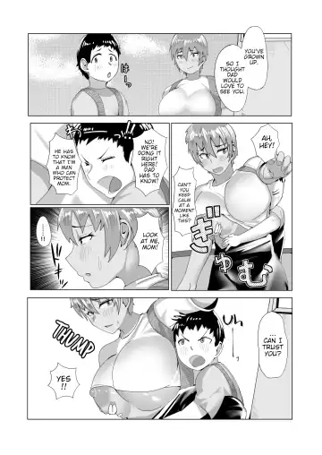[Murabito C - Onigawara Keruri] Haha Naru Umi e Ore to Kaa-chan no Ai no Monogatari | Into The Mother Sea, The Story of Our Love With Mom Fhentai - Page 38