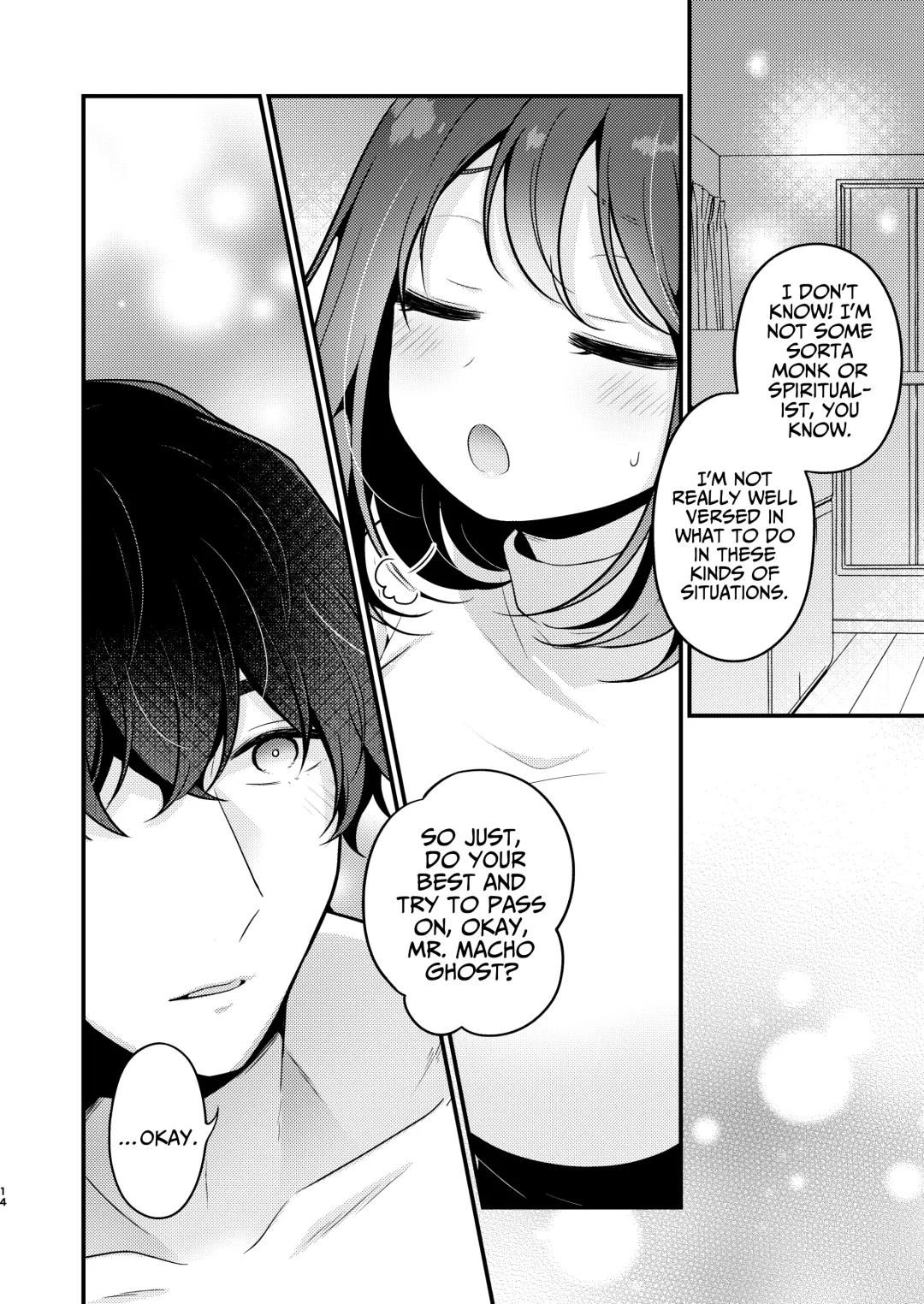 [Morodashi-ringo] Gori Macho Yuurei ni Maiban Kakareteimasu! Fhentai - Page 14