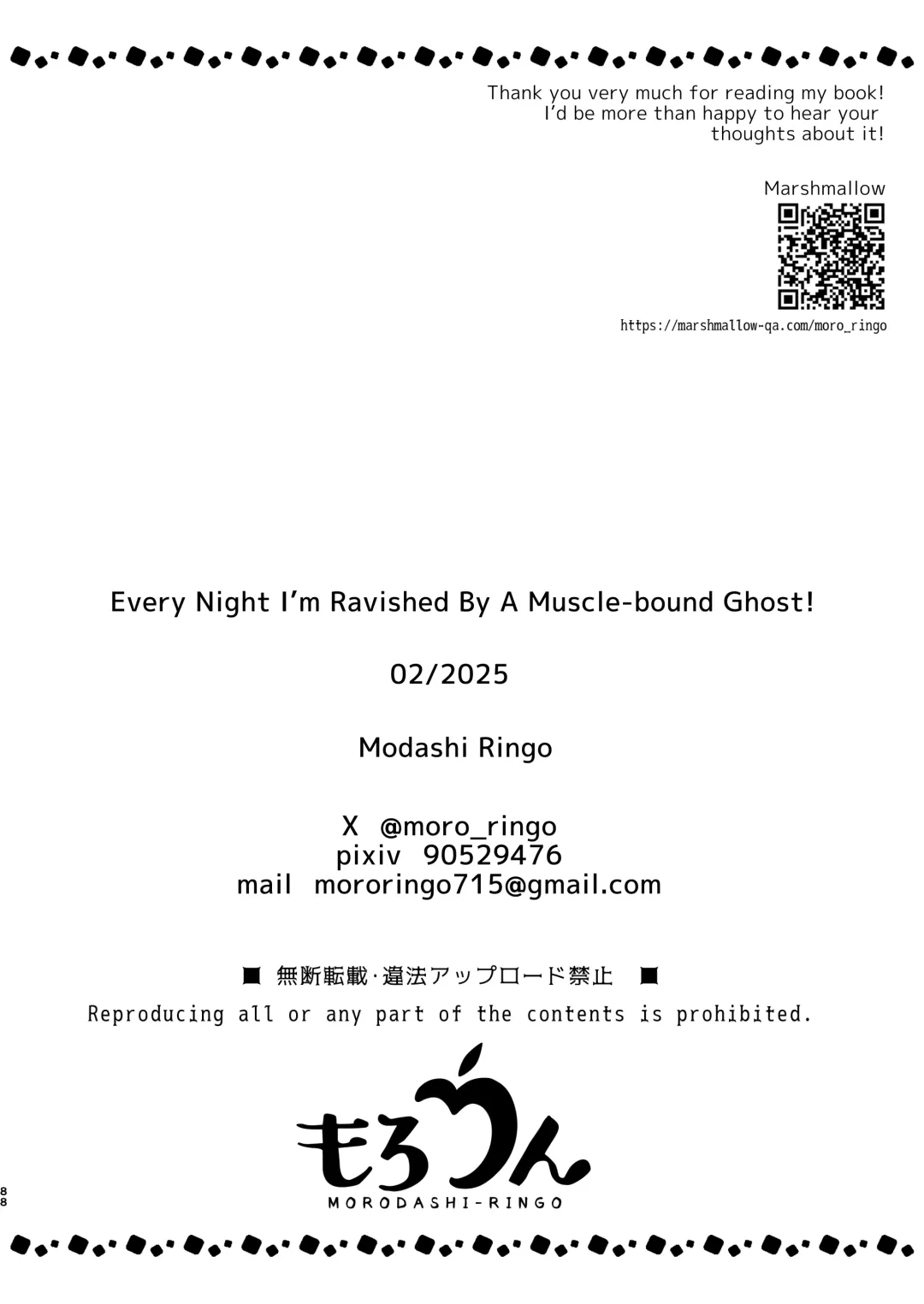 [Morodashi-ringo] Gori Macho Yuurei ni Maiban Kakareteimasu! Fhentai - Page 86