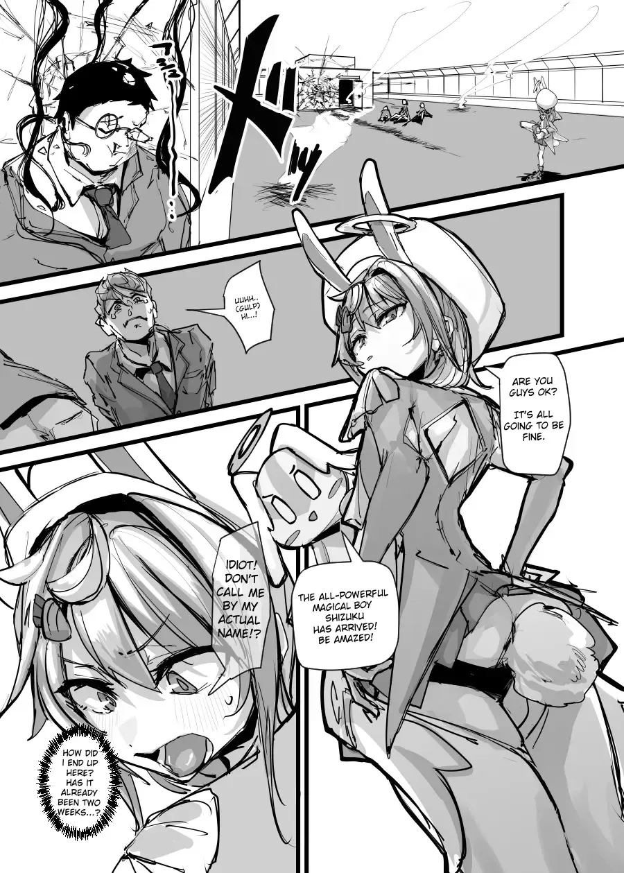 [P Senpuki] Mahou Shounen to Nakayoshi Mascot - Shizuku Unomiya no Maryoku Hokyuu | The Magical Girl/Boy and his Friendly Mascot - Unomiya Shizuku's Magical Supply Fhentai - Page 3