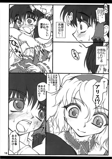 [Yaburebouki Akuta] Reimu ~Touhou Shoujo Saiin~ Fhentai - Page 17