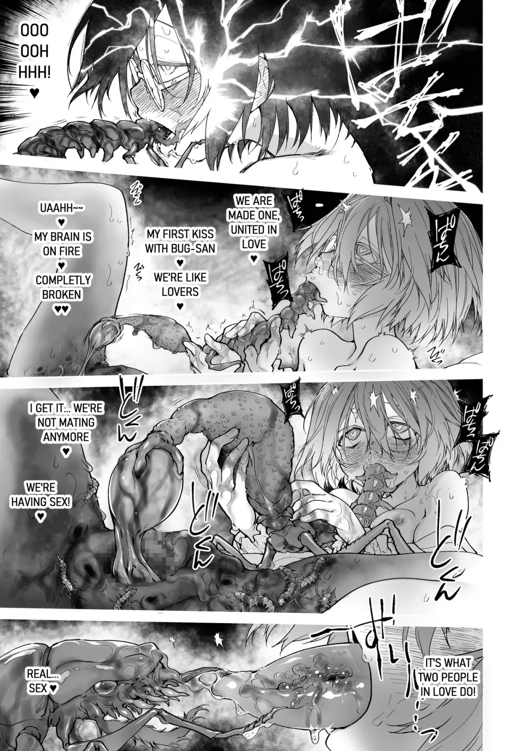[Midori No Rupe] Stocking to Kiseichuu 2 | Stockings & Parasites 2 Fhentai - Page 46