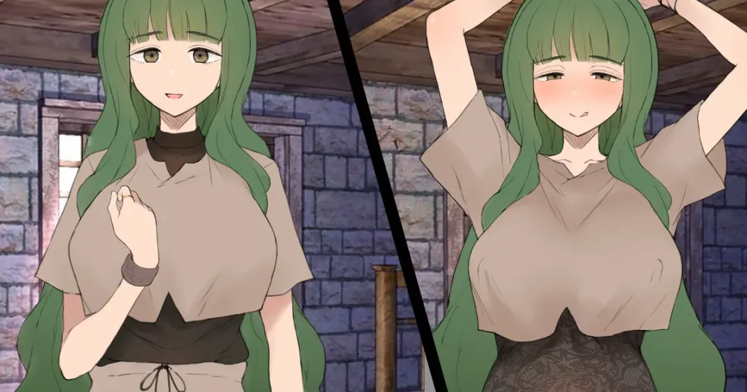 [Terasu Mc] Shujinkou ga Bouken shite iru Aida ni Saisho no Mura de Netorarete iru Mama no Ero RPG Mousou E Fhentai - Page 1