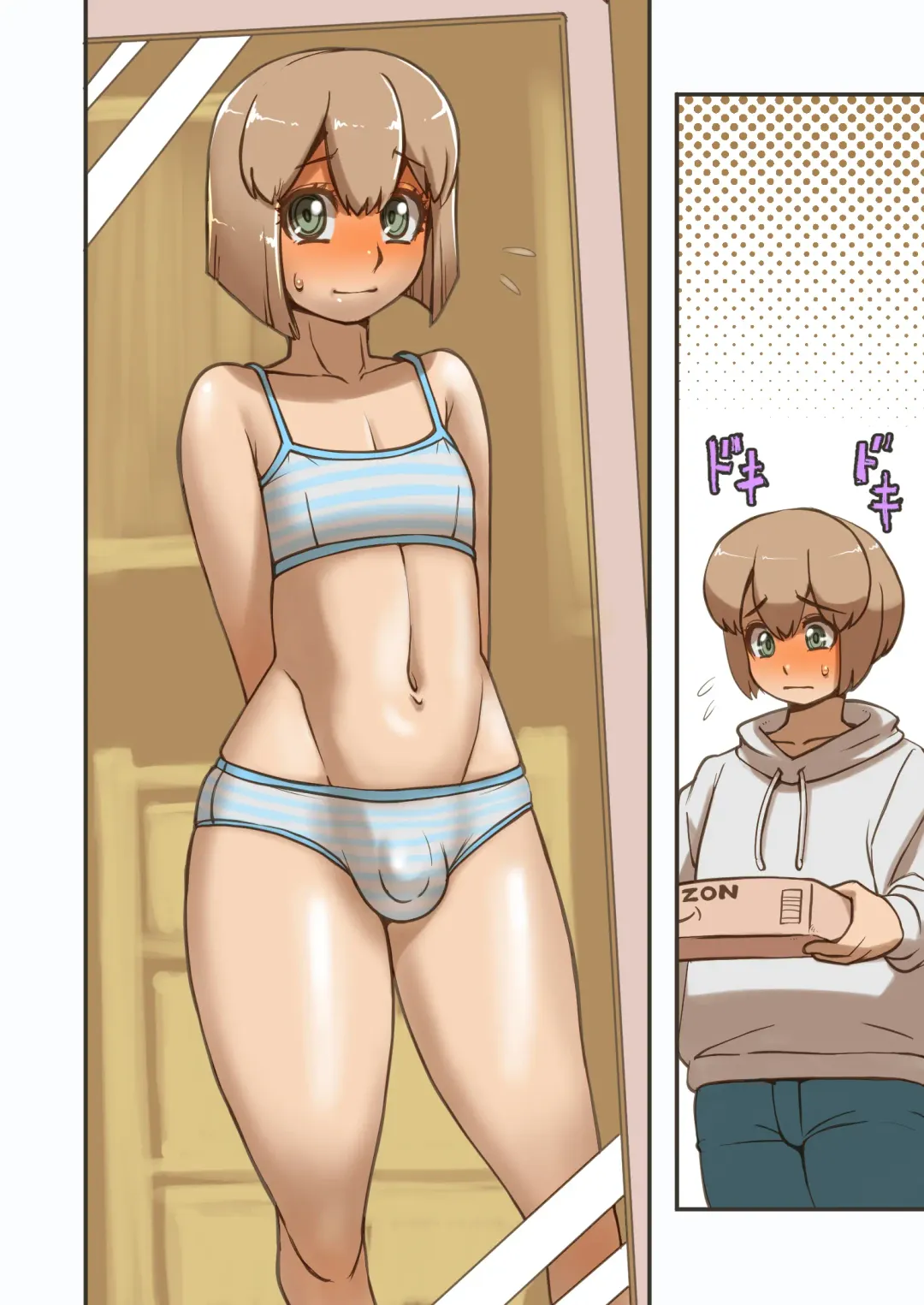 [Penguindou] Pero Pero Shikoshiko Women's Dressing Man Fhentai - Page 4