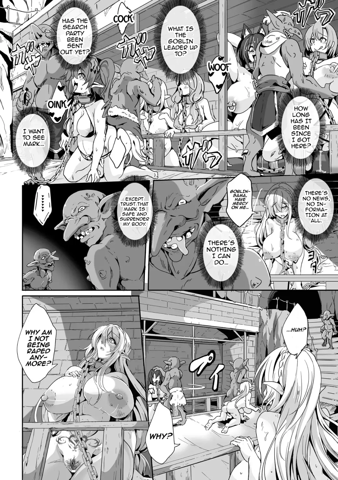 [Kakakaka] Kooni no Kuni no Mesu Elf Ch. 2 | Female Elves of the Goblin Country Ch. 2 Fhentai - Page 10
