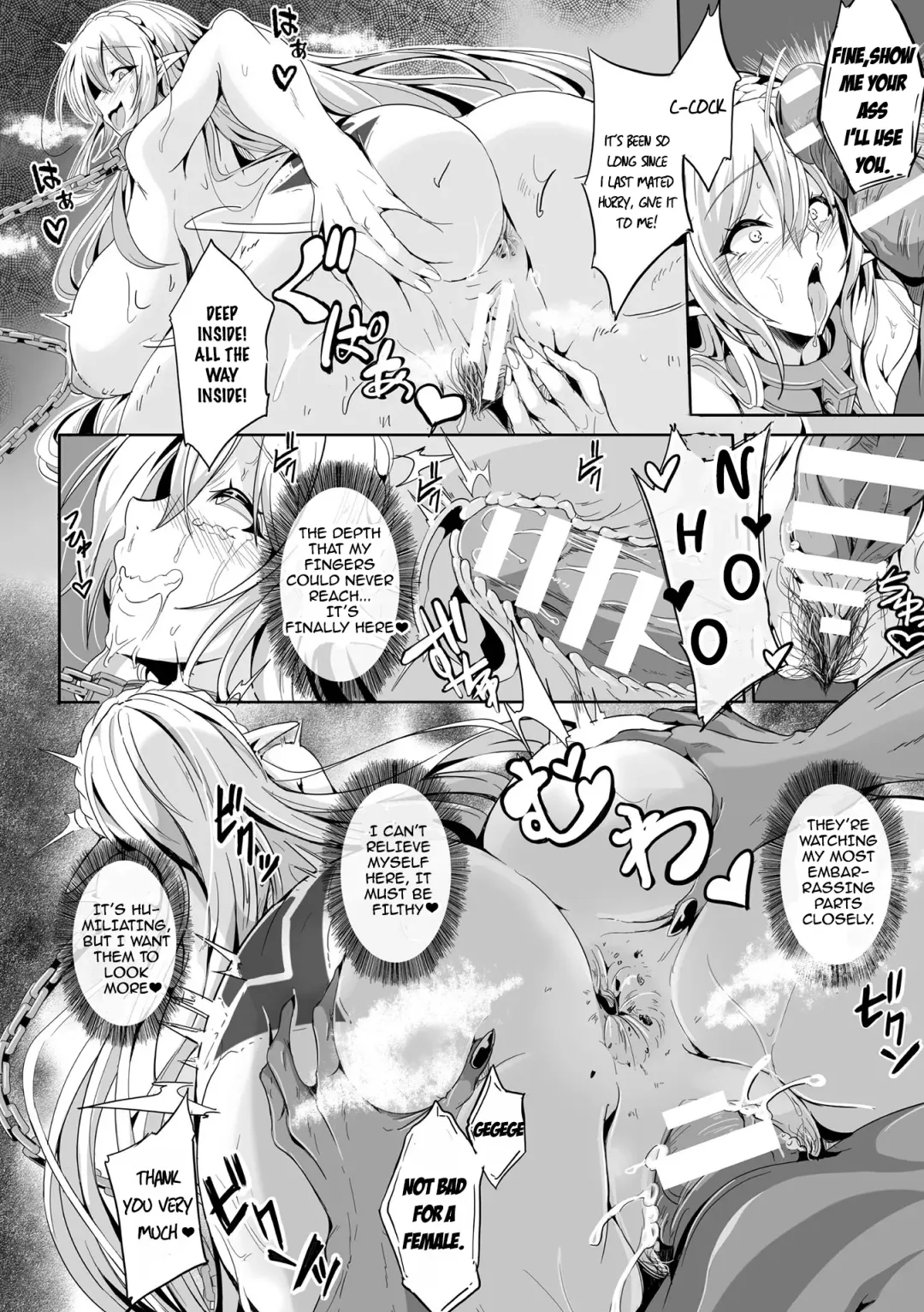 [Kakakaka] Kooni no Kuni no Mesu Elf Ch. 2 | Female Elves of the Goblin Country Ch. 2 Fhentai - Page 14