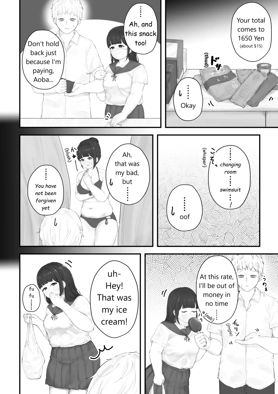 [Habutton] Aoba's Weight Gain Fhentai - Page 11