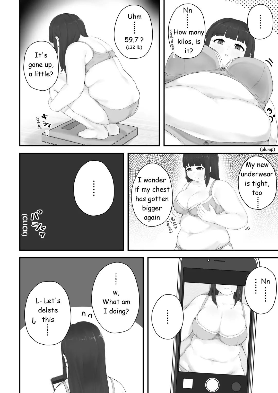 [Habutton] Aoba's Weight Gain Fhentai - Page 13
