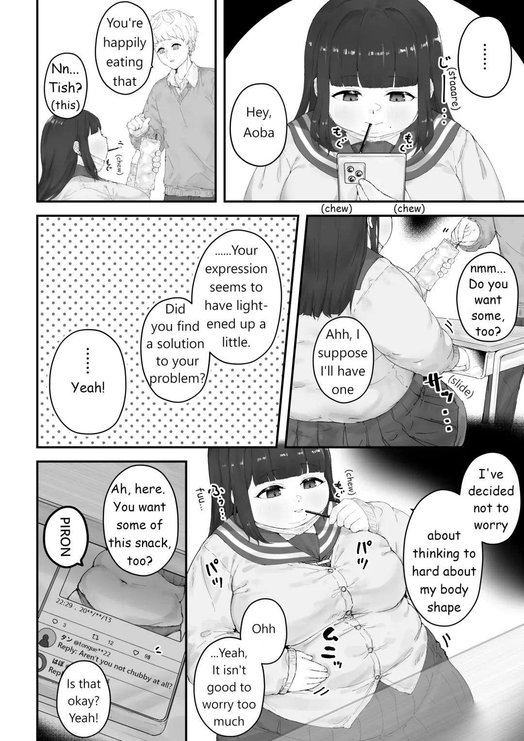 [Habutton] Aoba's Weight Gain Fhentai - Page 26