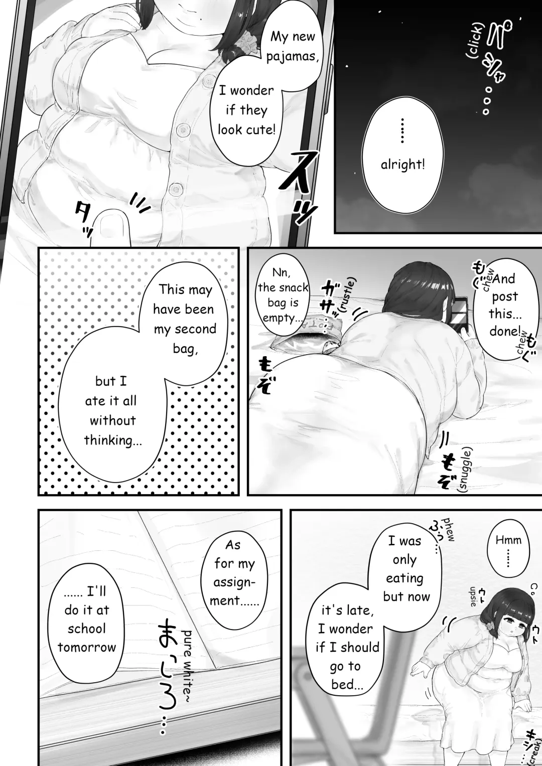 [Habutton] Aoba's Weight Gain Fhentai - Page 28