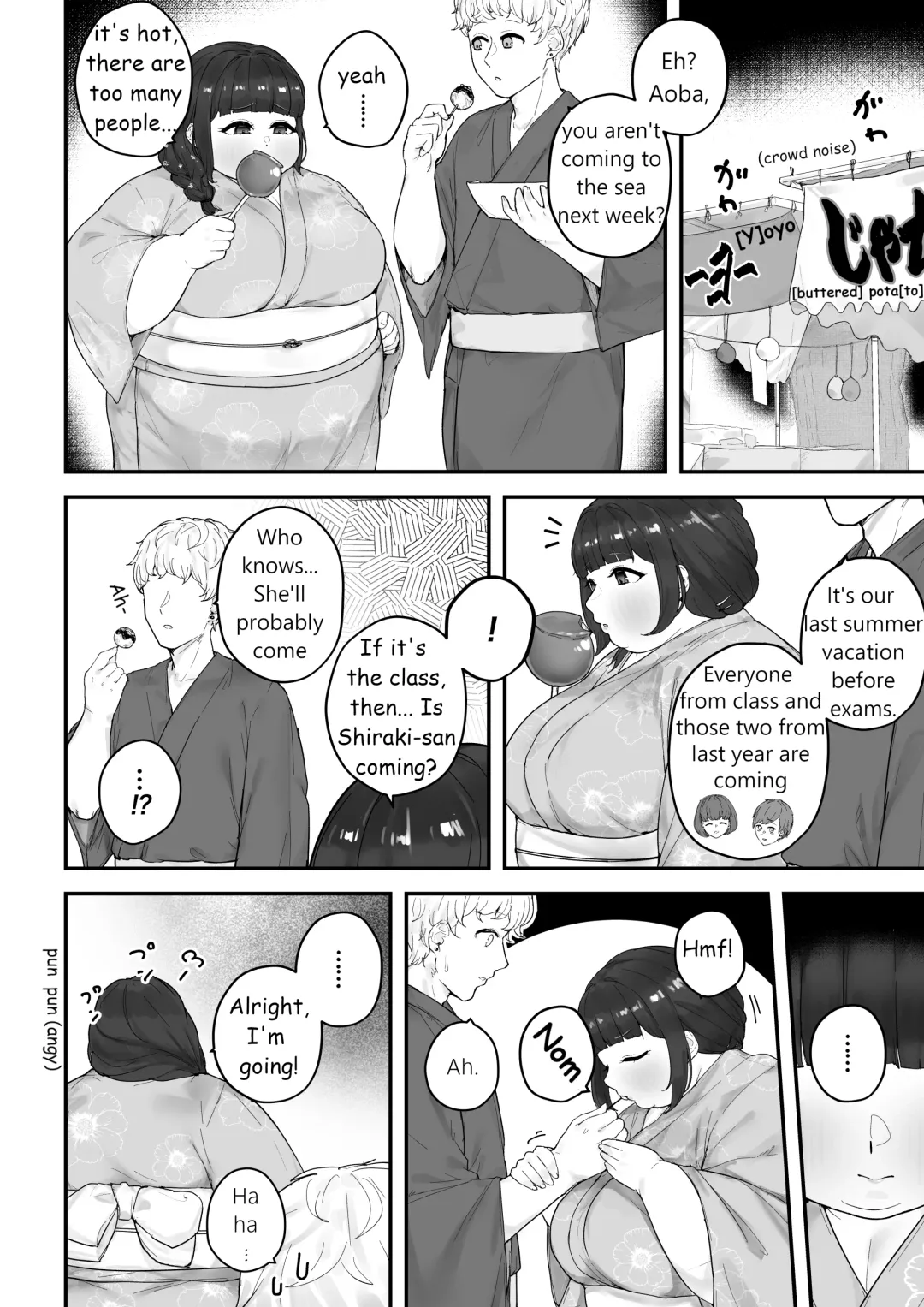 [Habutton] Aoba's Weight Gain Fhentai - Page 38