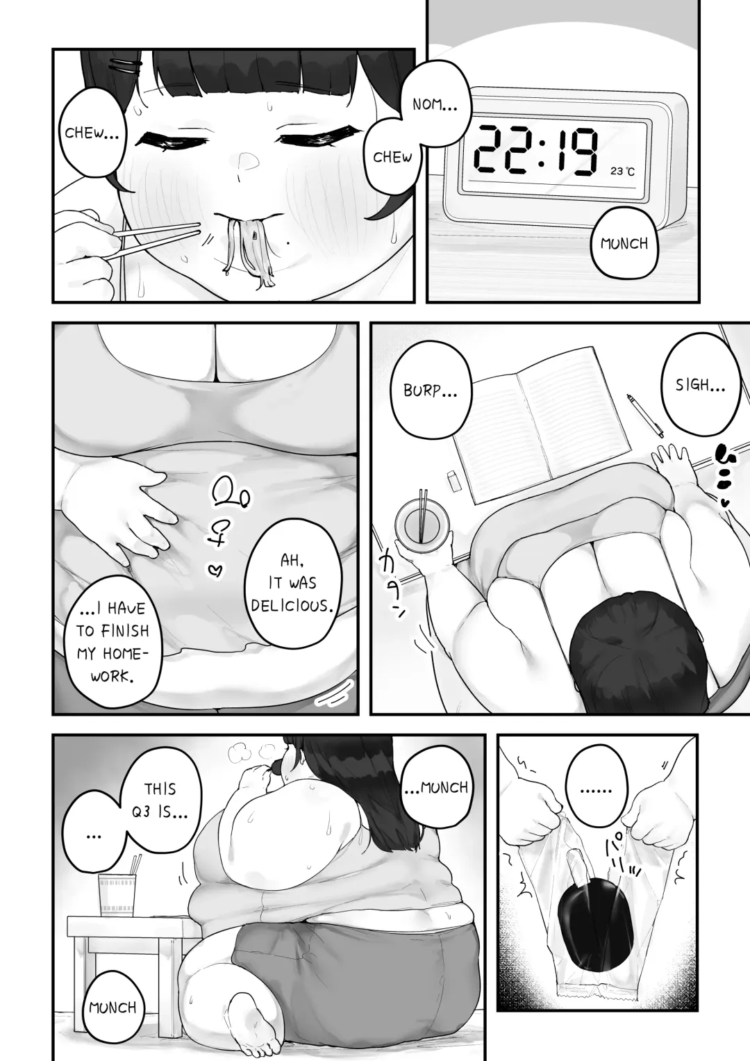 [Habutton] Aoba's Weight Gain Fhentai - Page 49