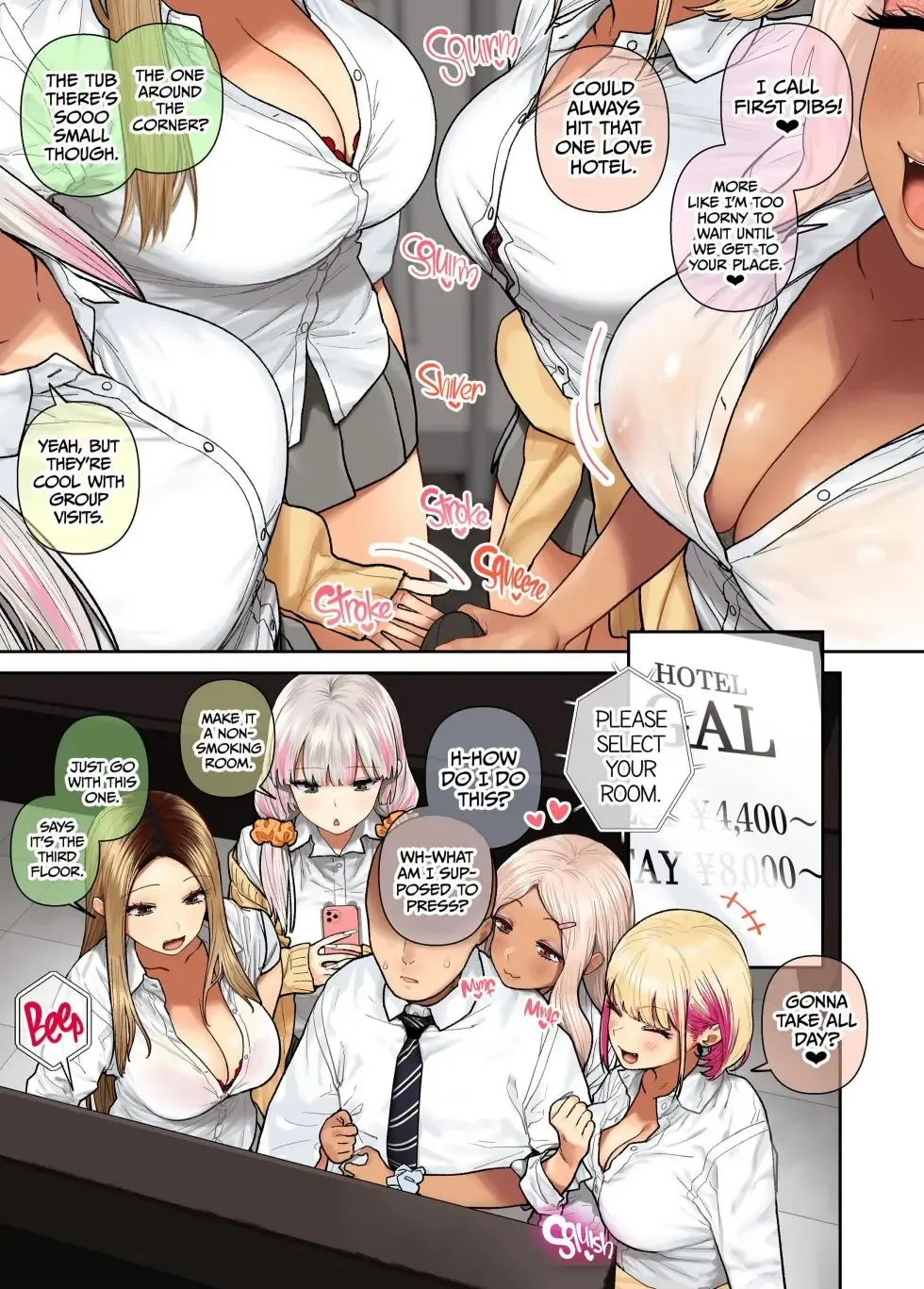 [Hishigata Tomaru] Gyaru Harem Invasion 2 Fhentai - Page 4