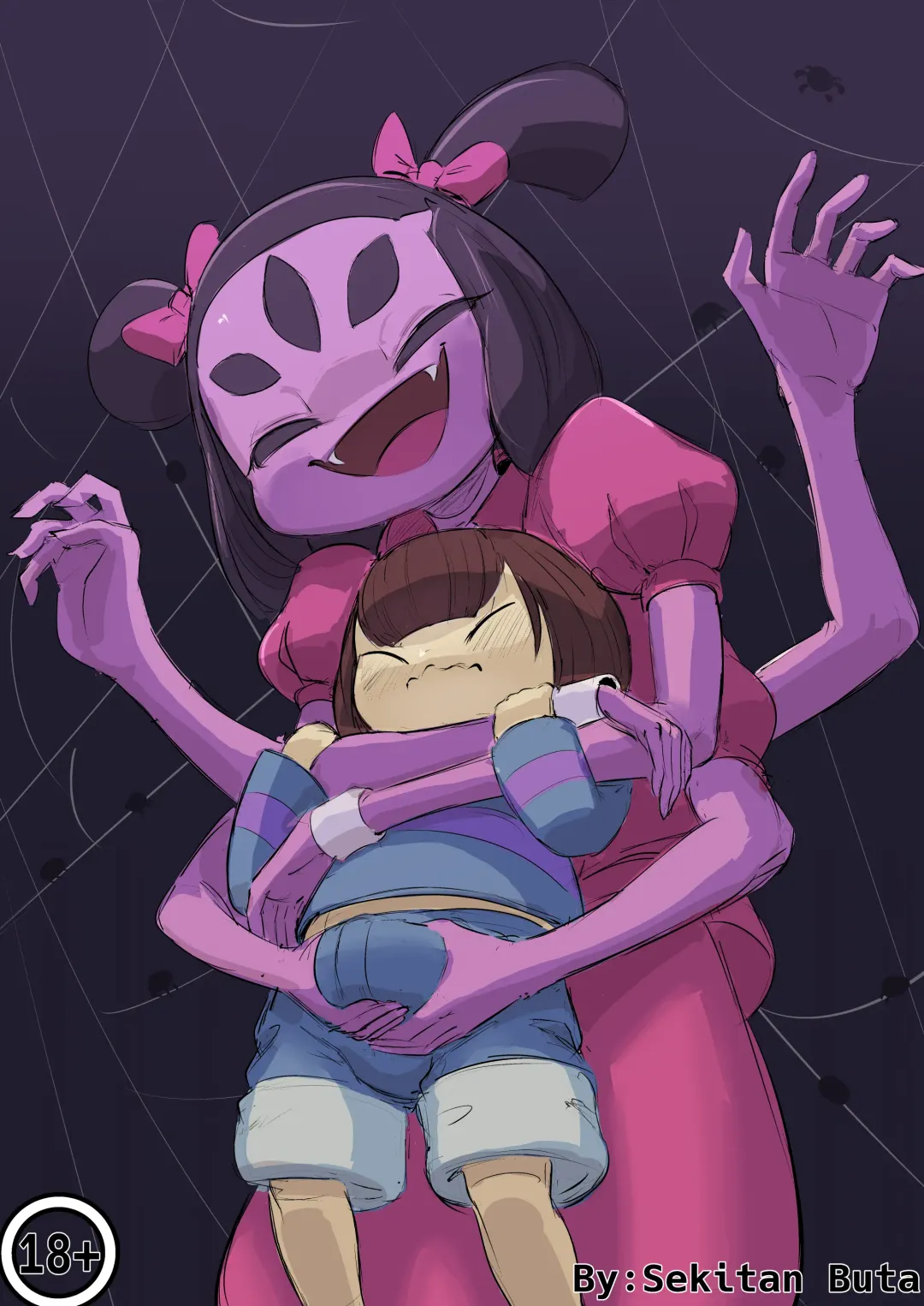 Caught in Her Web Fhentai - Page 1