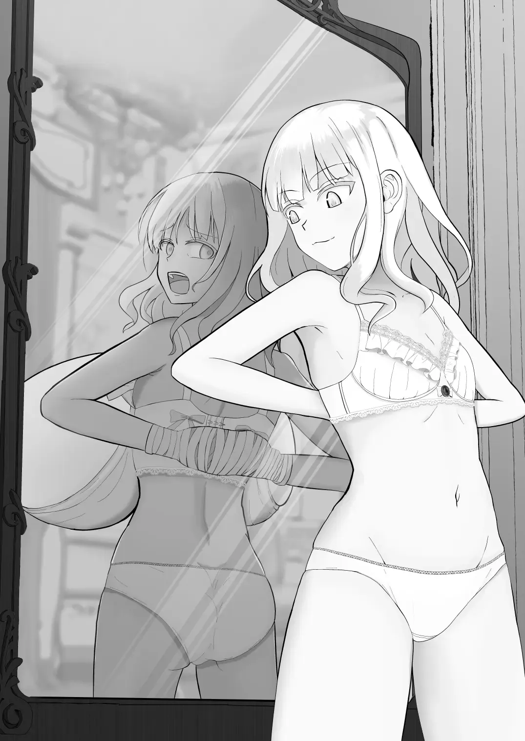 [Munemori Jin] The Fate of a Noble Girl that Buys a "Bust-Up" Bra. Fhentai - Page 2