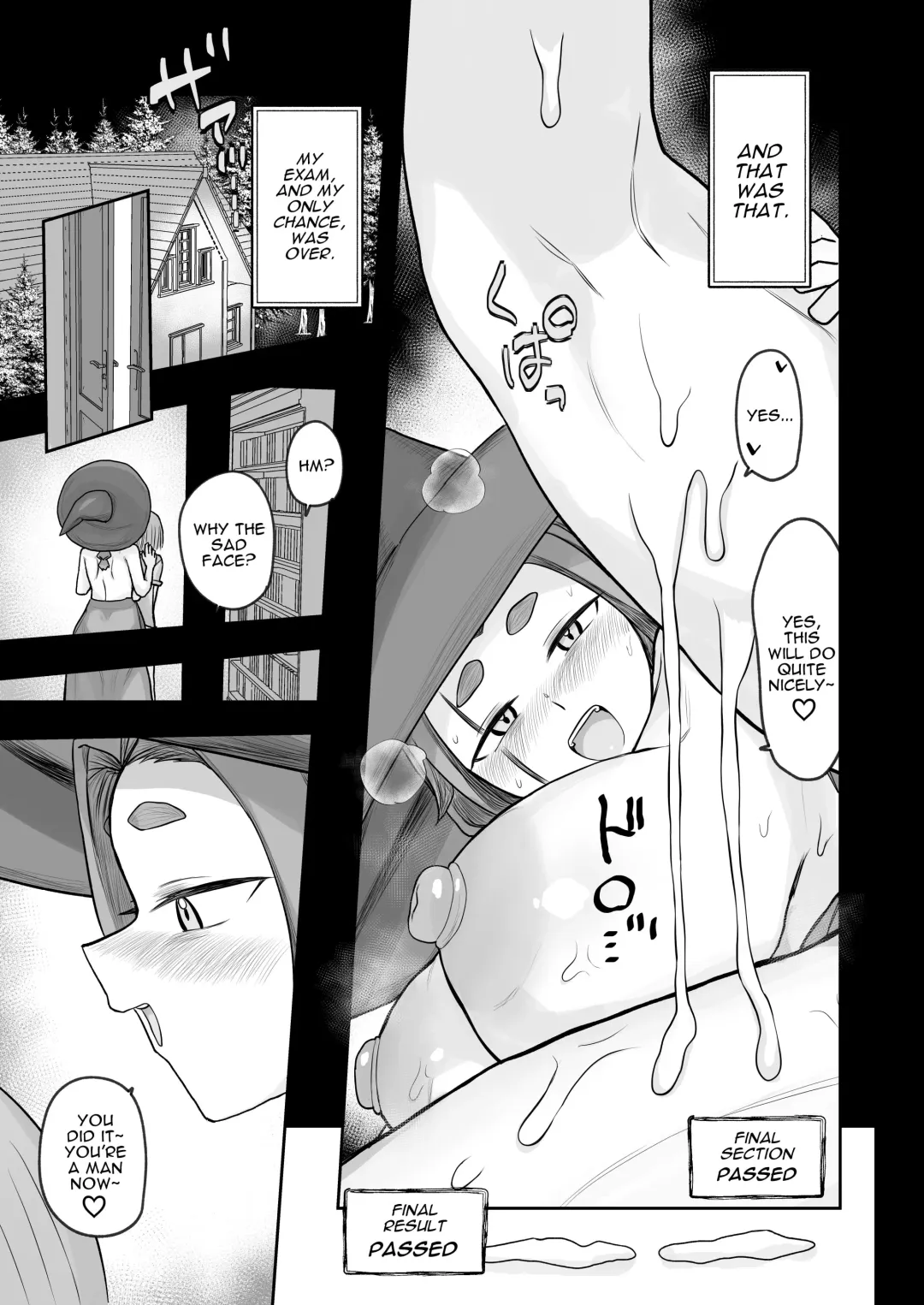 [Amamoru] "Warabe-sotsu Shiken" de Deshi ♂ Kara Seishi o Shiboritoru Deshi Rabu de Kachi Chi Majo Shishō 1000-sai ￪ | 1000 Year Old Witch Cumsqueezes Her Disciple During His Virginity Graduation Exam Fhentai - Page 29