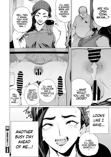 [Minamida Usuke] Hitozuma Kissa de Juku Niku Sando | Matured Meat Sandwich Special at the Married MILF Cafe Fhentai - Page 22