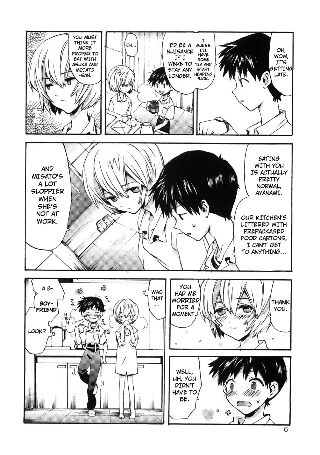 [Nyoriko] Shinji to Ayanami ga Love Love | Love Rei X Shinji (Neon Genesis Evangelion) [English] ==Strange Companions== Fhentai - Page 5