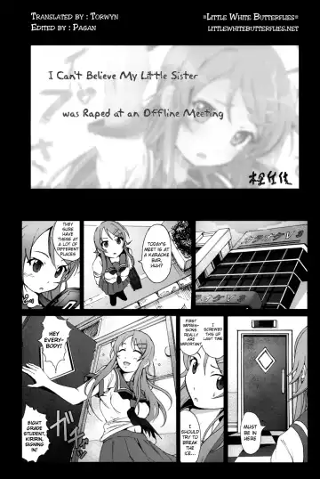 [Mokusei Zaijuu] Ore no Imouto ga Off-kai de Rapesareta Wake ga Nai | I Can't Believe my Little Sister was Raped at an Offline Meeting Fhentai - Page 3