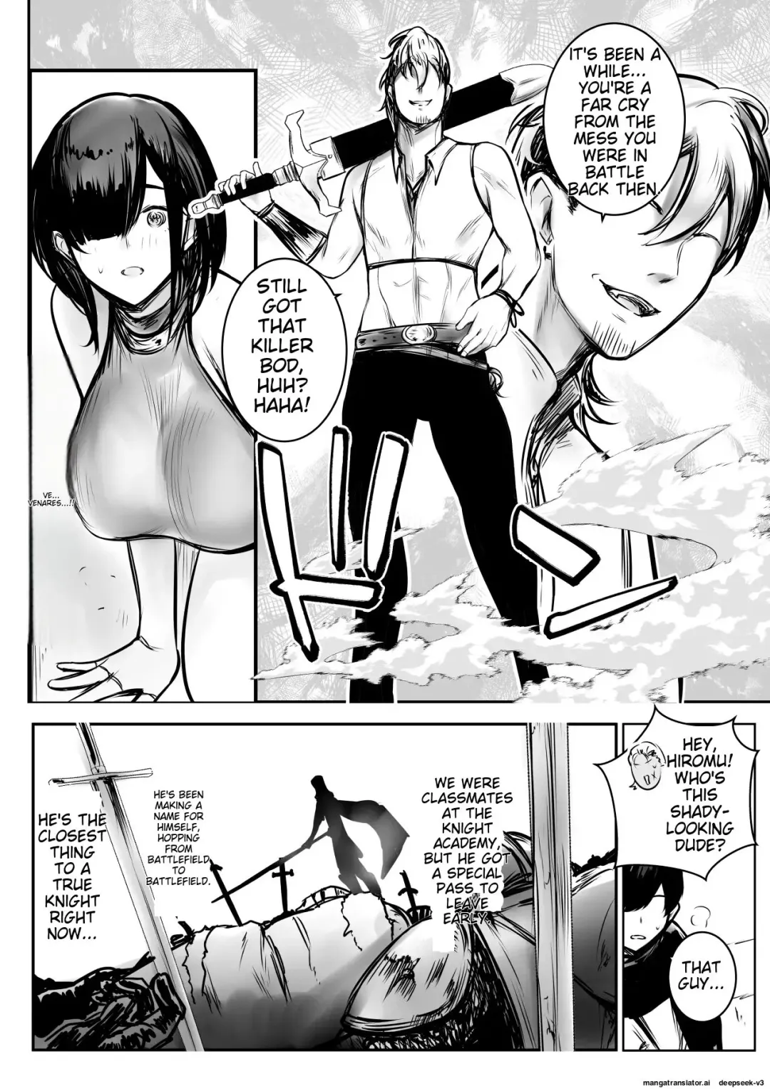 [Akire] Onna Kishi Rize wa Koyoi mo Maotoko ni Dakareru 3 Fhentai - Page 11