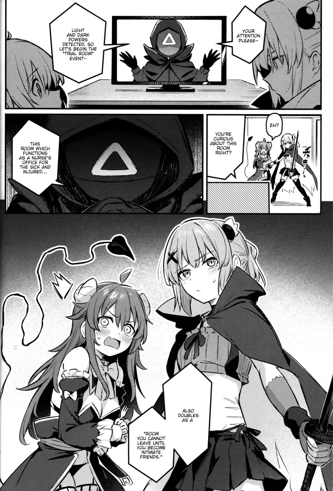 [Borusiti] Mazoku wa Shukuteki to Nakayoshi Shinai to Derarenai Heya ni, Tojikomerarete Shimatta! Fhentai - Page 11