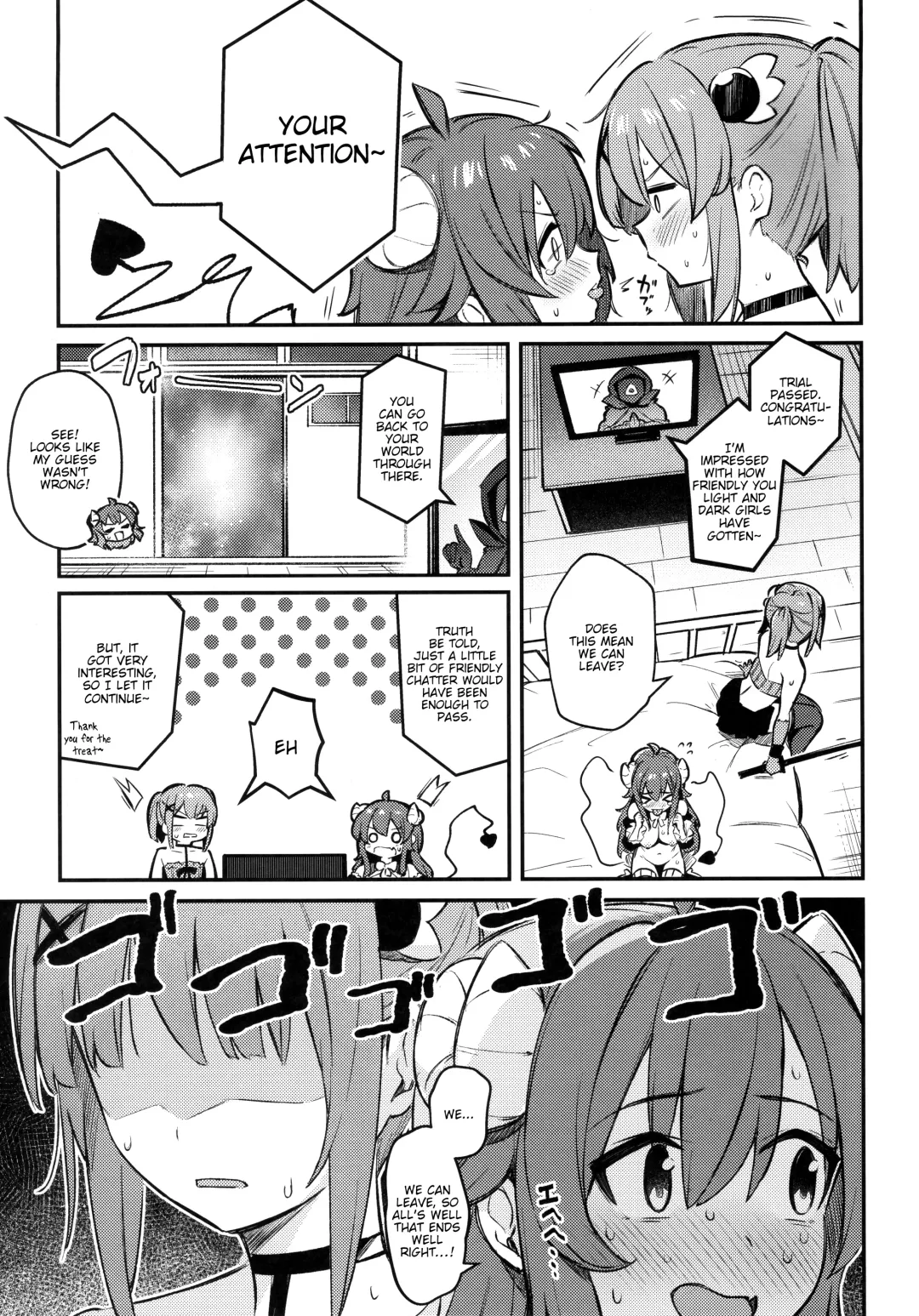 [Borusiti] Mazoku wa Shukuteki to Nakayoshi Shinai to Derarenai Heya ni, Tojikomerarete Shimatta! Fhentai - Page 34
