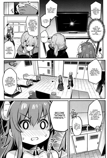 [Borusiti] Mazoku wa Shukuteki to Nakayoshi Shinai to Derarenai Heya ni, Tojikomerarete Shimatta! Fhentai - Page 12