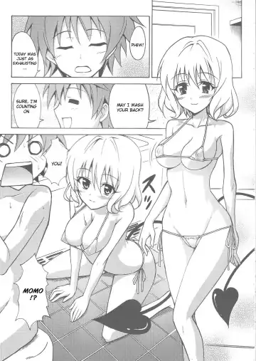 [Kasukabe Taro] Bathroom with Momo! Fhentai - Page 2