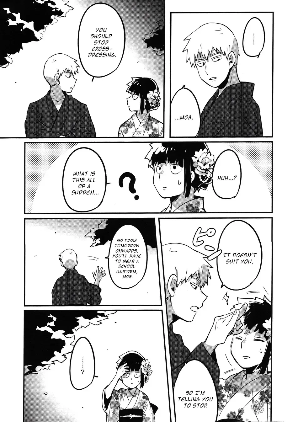 [Mohi] Natsusora Gurafiti - Mob Psycho 100 dj Fhentai - Page 39