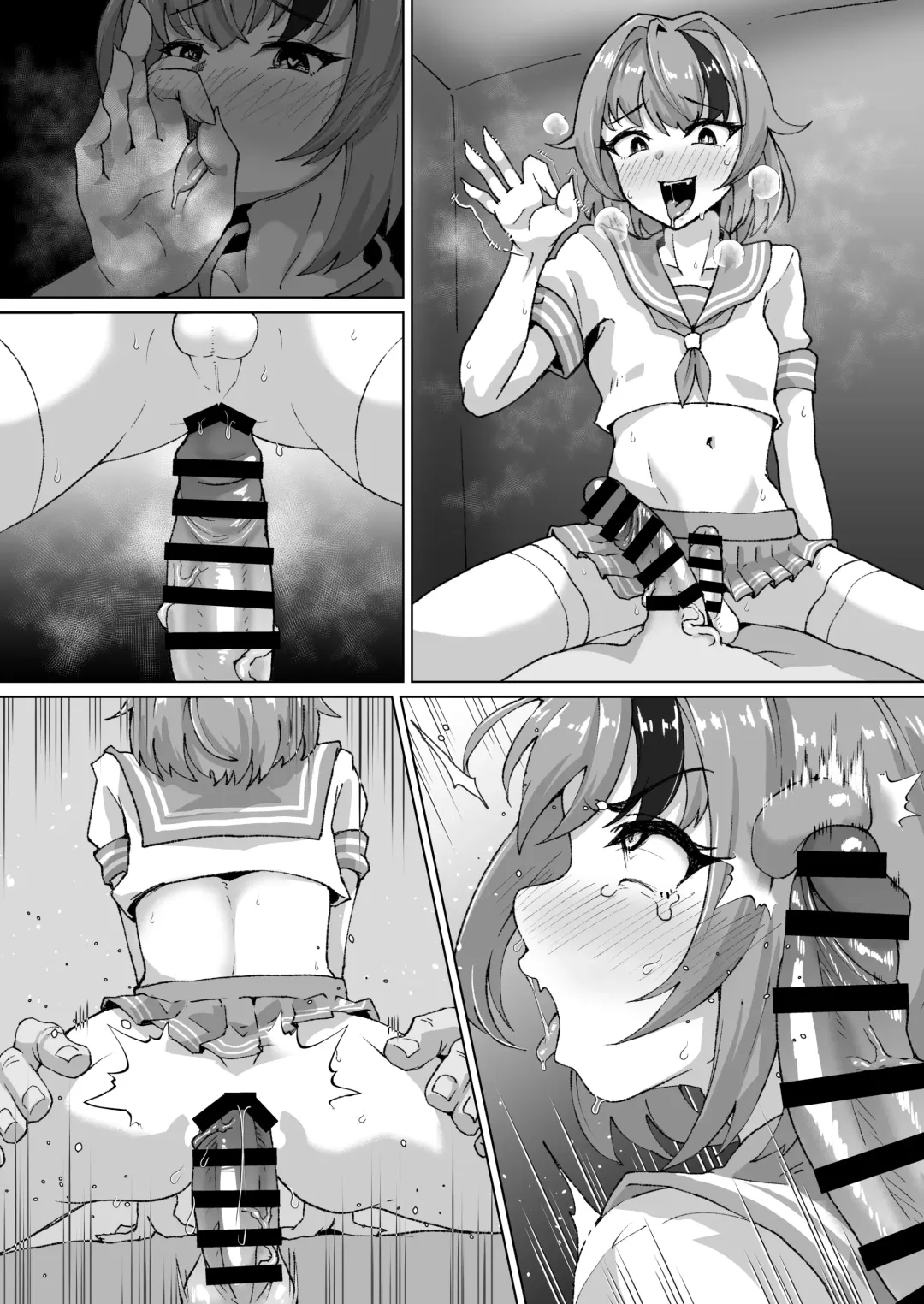 [Shimuro Itaru] 男の娘サキュバスの即負けWピース Fhentai - Page 6