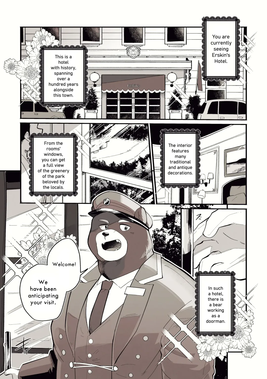 [Saw-chan] Arlo the Bear Doorman and the Mysterious Perfume Fhentai - Page 2