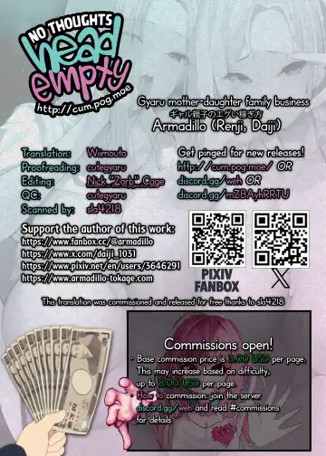 [Armadillo Daiji] Gal Oyako no Egui Kasegikata | Gyaru mother-daughter family business Fhentai - Page 19