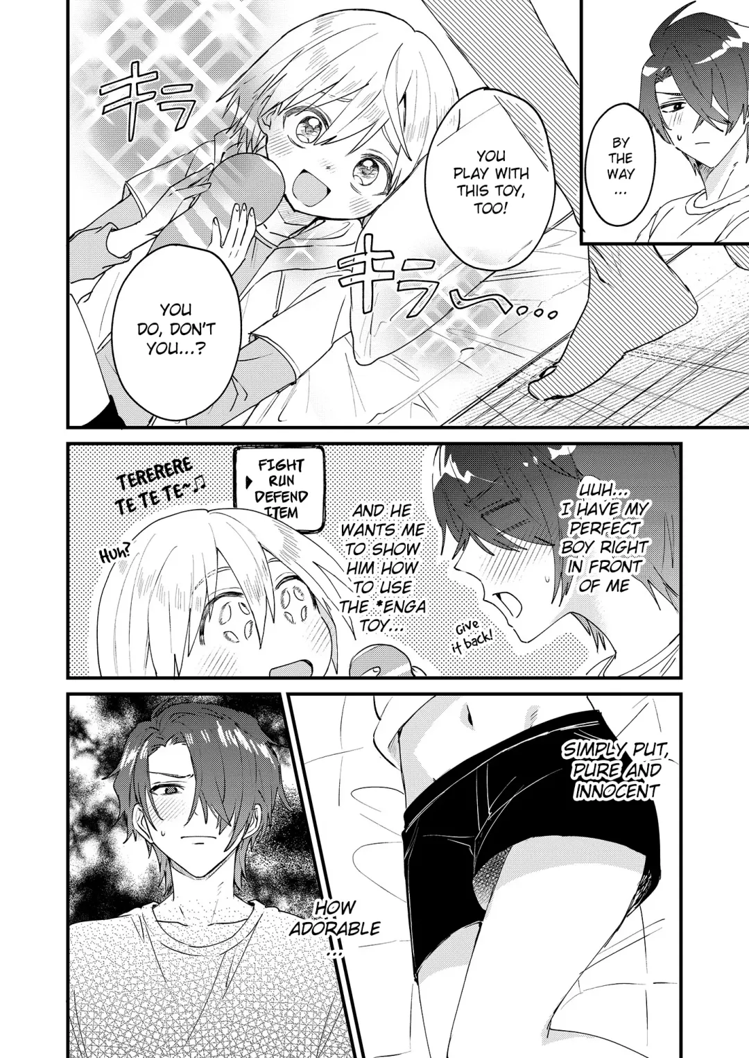 [Tori] Himitsu no Asobi wa Onii-chan to! ~Muchi Shounen & Tsundere Shounen o Oishiku Itadaku Hon~ | Secret games with my older friend! - A delicious book about a clueless boy and a tsundere boy Fhentai - Page 13