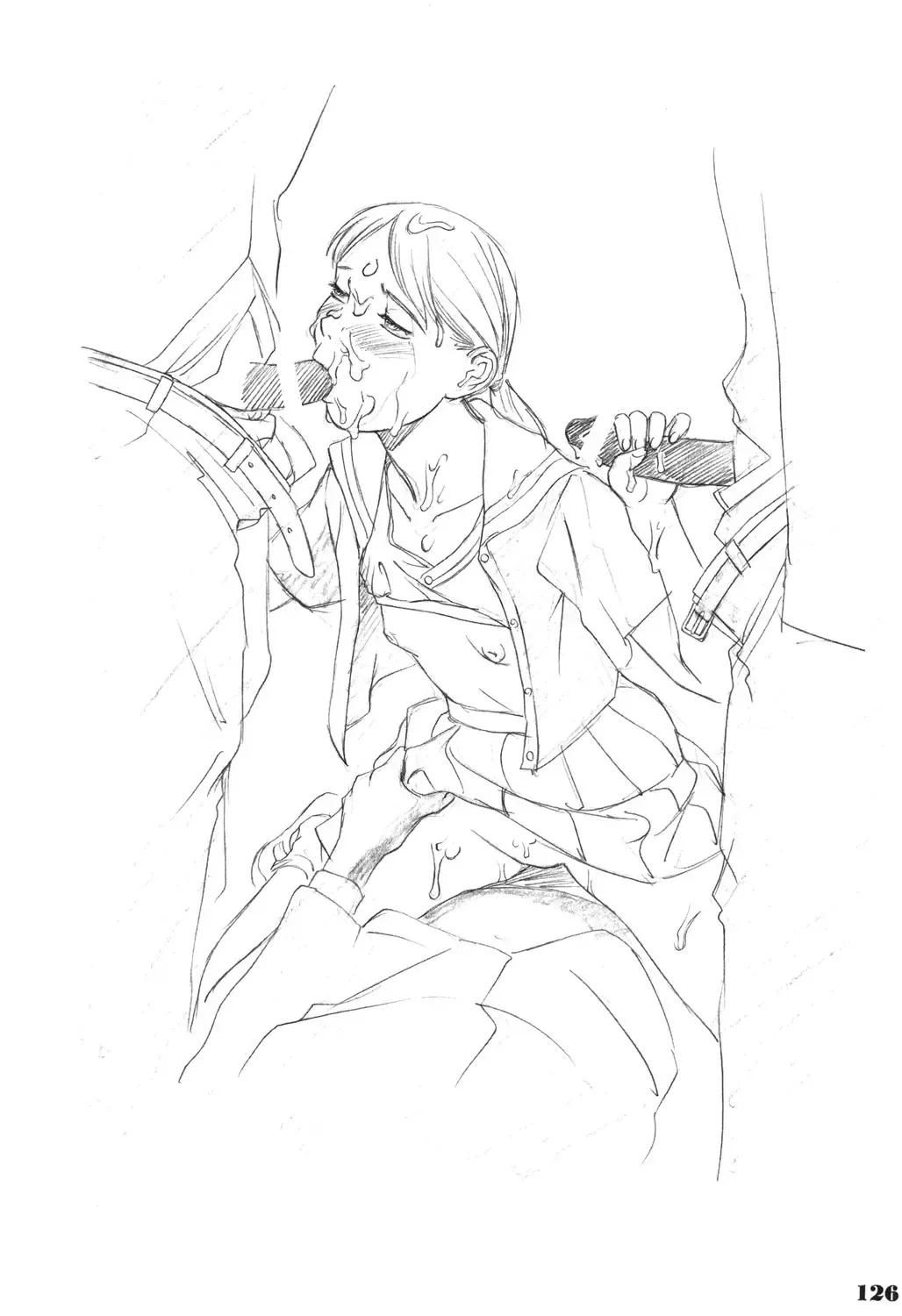 [Hayashibara Hikari] Rakugaki-s Original Shoujo Enpitsu Genga shuu Fhentai - Page 127