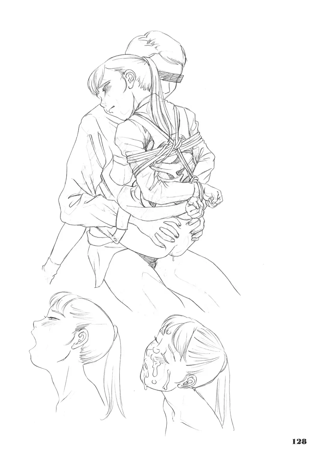 [Hayashibara Hikari] Rakugaki-s Original Shoujo Enpitsu Genga shuu Fhentai - Page 129