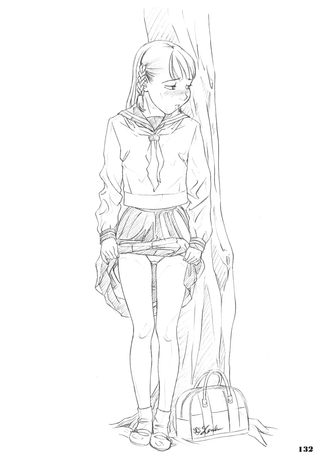 [Hayashibara Hikari] Rakugaki-s Original Shoujo Enpitsu Genga shuu Fhentai - Page 133