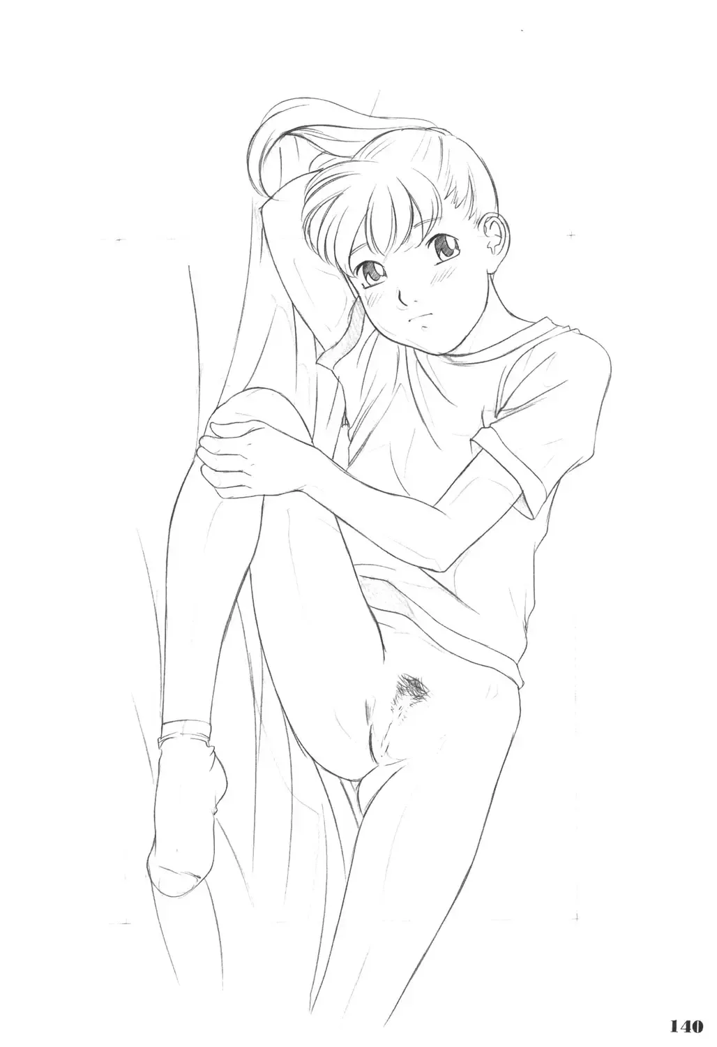 [Hayashibara Hikari] Rakugaki-s Original Shoujo Enpitsu Genga shuu Fhentai - Page 141