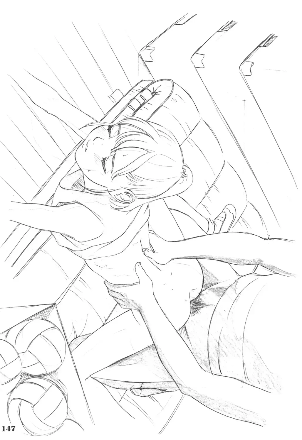 [Hayashibara Hikari] Rakugaki-s Original Shoujo Enpitsu Genga shuu Fhentai - Page 148