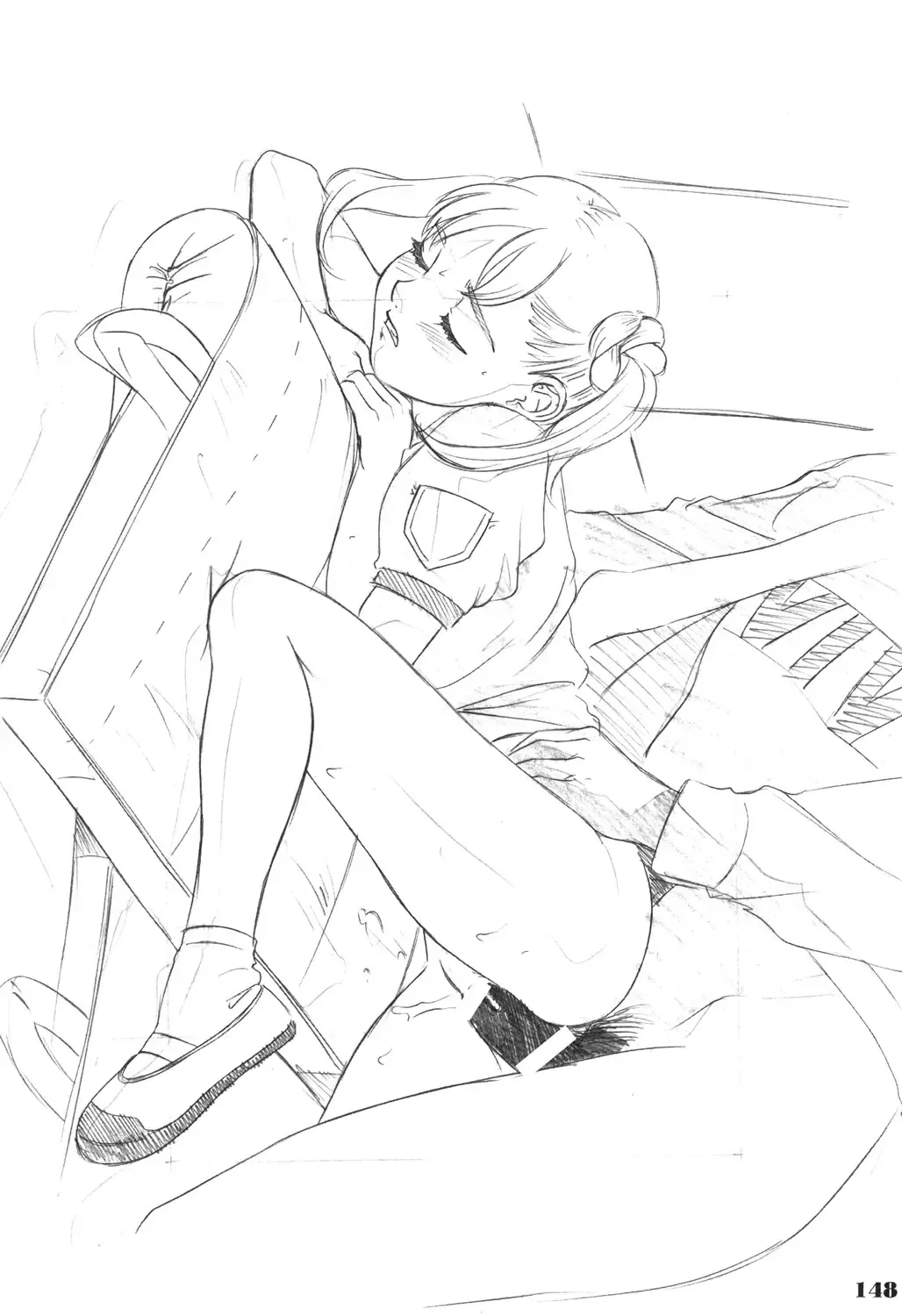 [Hayashibara Hikari] Rakugaki-s Original Shoujo Enpitsu Genga shuu Fhentai - Page 149