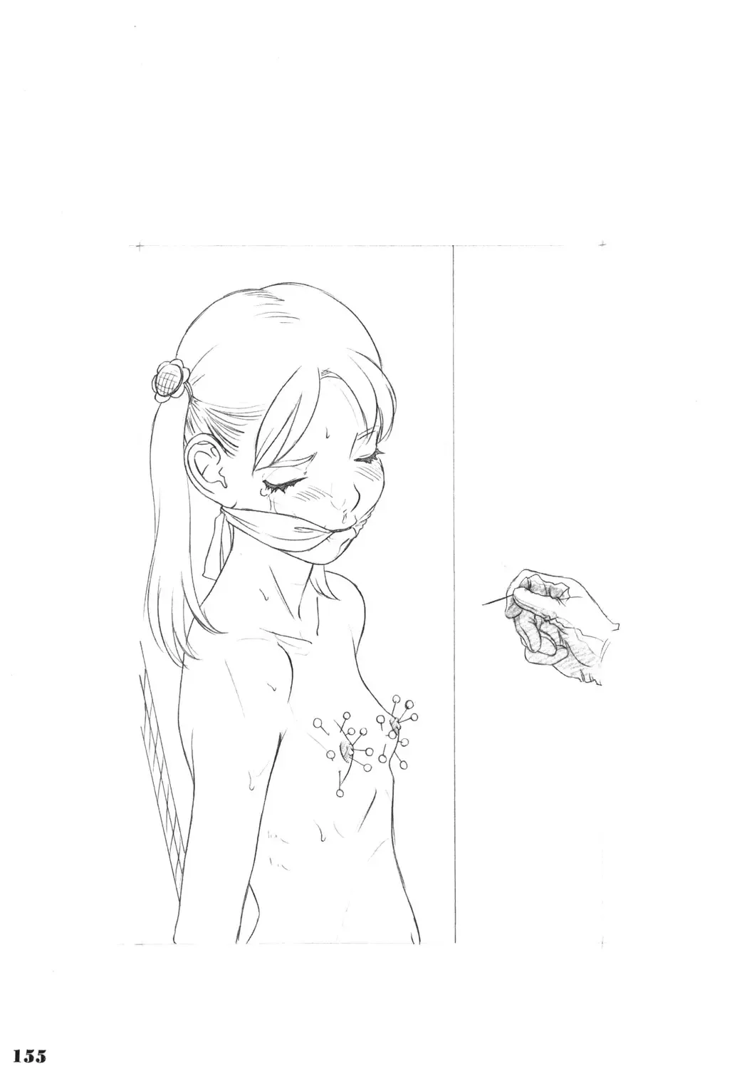 [Hayashibara Hikari] Rakugaki-s Original Shoujo Enpitsu Genga shuu Fhentai - Page 156