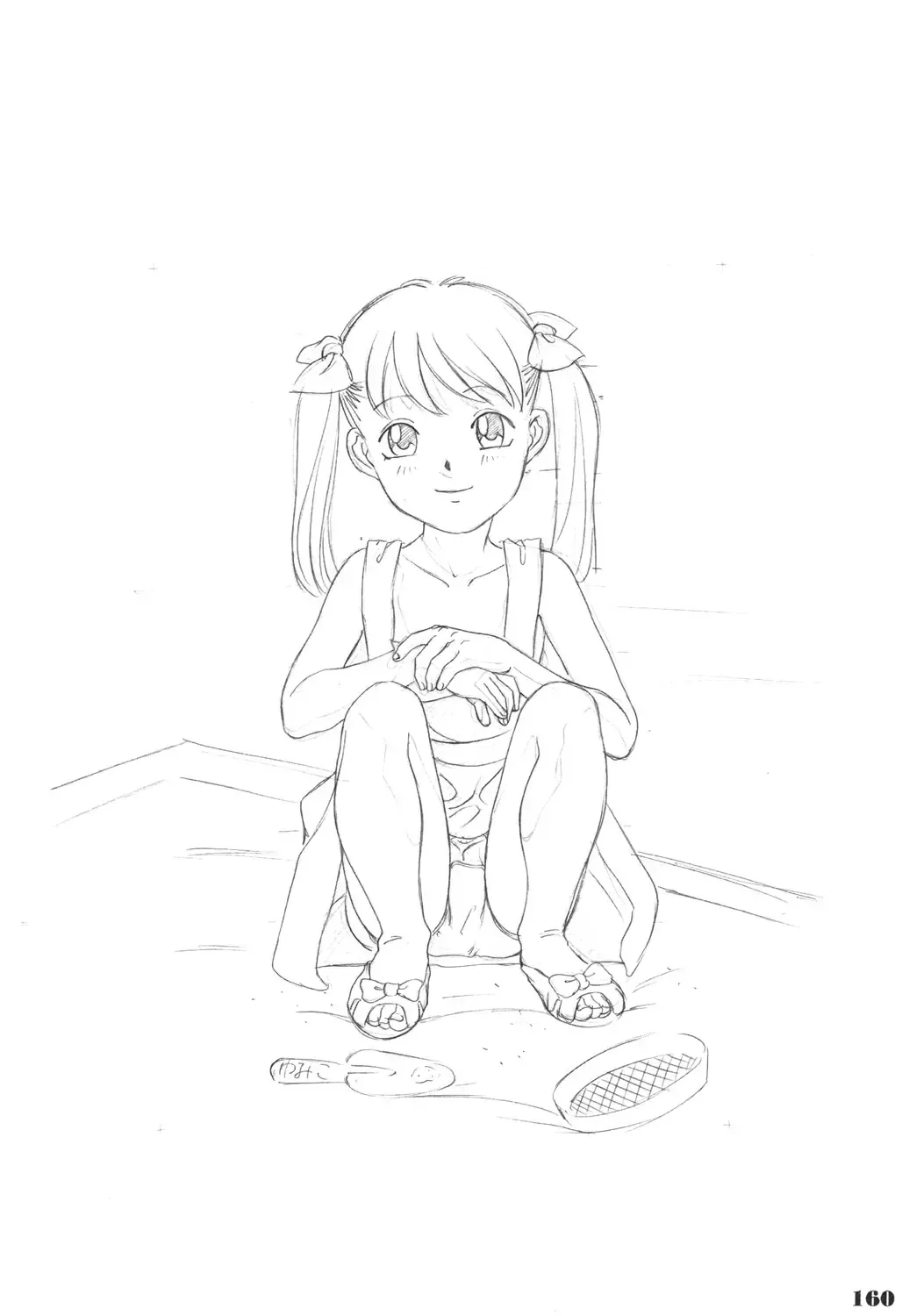 [Hayashibara Hikari] Rakugaki-s Original Shoujo Enpitsu Genga shuu Fhentai - Page 161