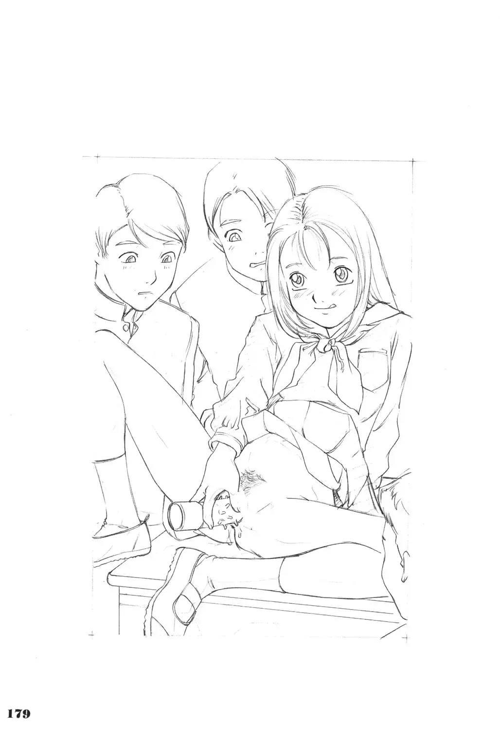 [Hayashibara Hikari] Rakugaki-s Original Shoujo Enpitsu Genga shuu Fhentai - Page 180