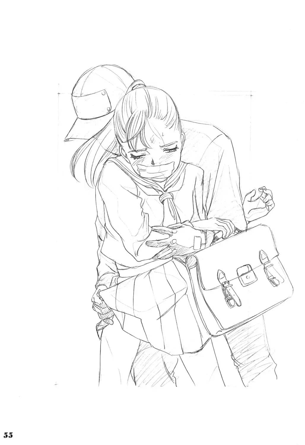 [Hayashibara Hikari] Rakugaki-s Original Shoujo Enpitsu Genga shuu Fhentai - Page 56