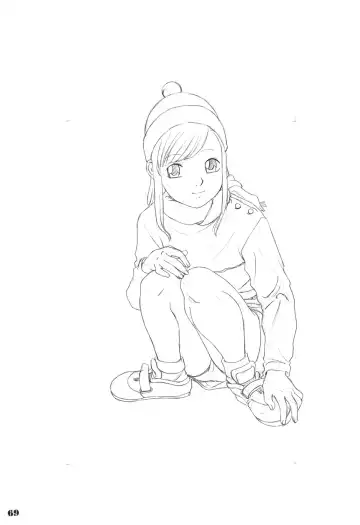 [Hayashibara Hikari] Rakugaki-s Original Shoujo Enpitsu Genga shuu Fhentai - Page 70