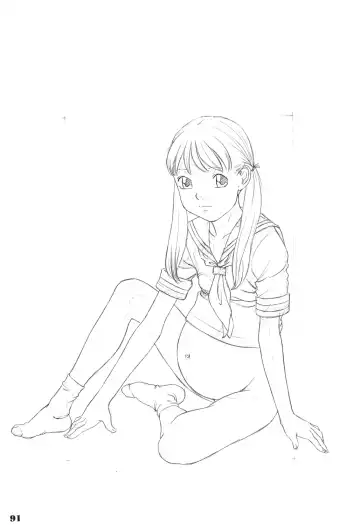 [Hayashibara Hikari] Rakugaki-s Original Shoujo Enpitsu Genga shuu Fhentai - Page 92