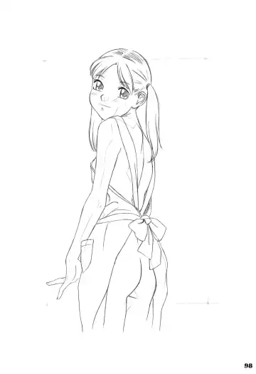 [Hayashibara Hikari] Rakugaki-s Original Shoujo Enpitsu Genga shuu Fhentai - Page 99