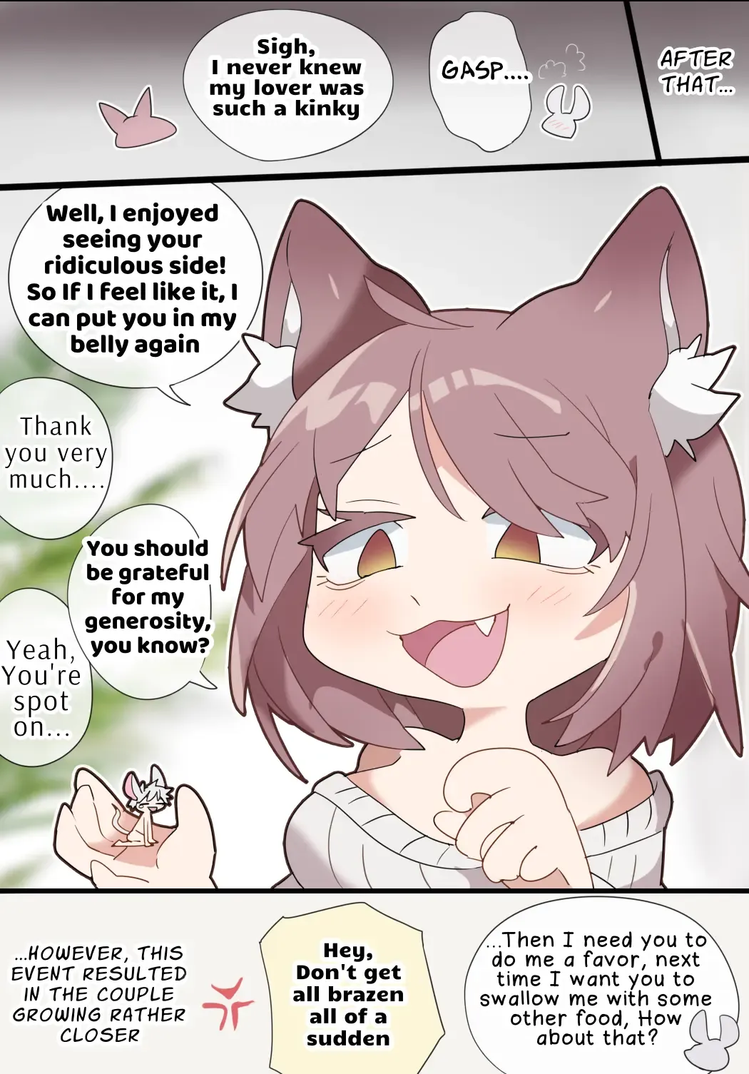 [Ima Att] Kemomimi Giantess VORE Fhentai - Page 6