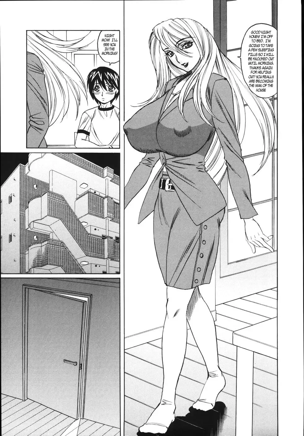 [Yamamoto Yoshifumi] Big Titty Sleeping Mom Fhentai - Page 3